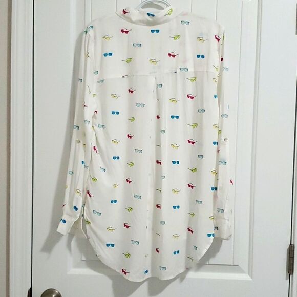 Jane and Delancey womans medium sunglasses shirt, size medium - Picture 5 of 5